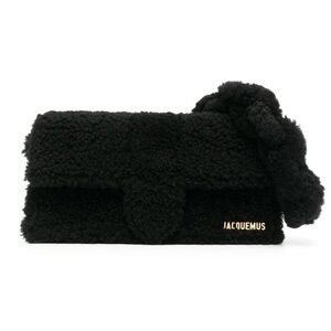 Jacquemus Le Bambidou Shearling Shoulder Bag